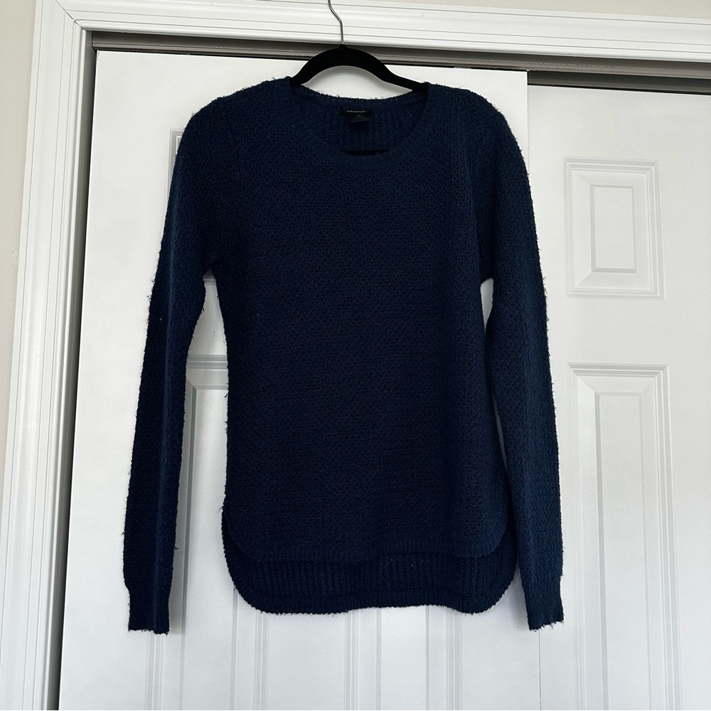 Ann Taylor LOFT Navy sweater top